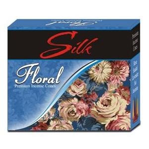 SILK FLORAL CONE